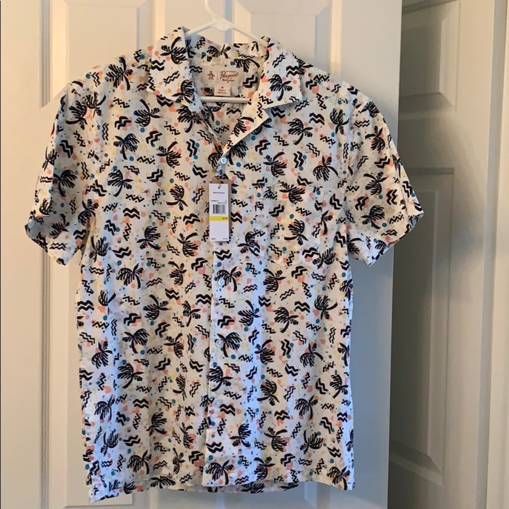 Original Penguin Button Down Short Sleeve Shirt